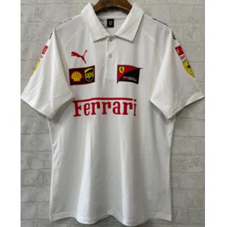 Ferrari Polo Ocio Camiseta -White